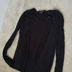 Ann Taylor black cardigan size small